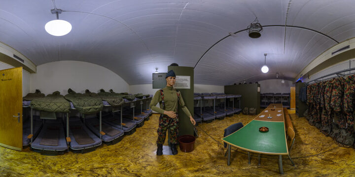 Kommandobunker Grenzbrigade 8 – Panorama